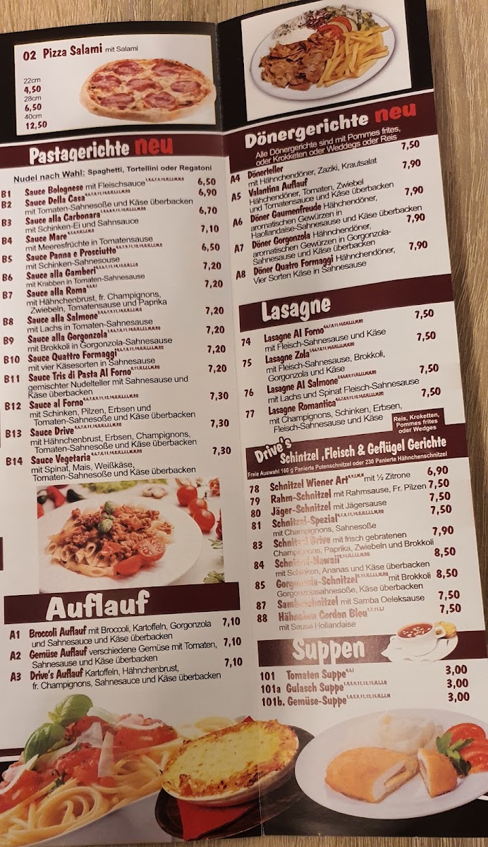 Menu Pizza Drive ((Pizza Takeaway))-5